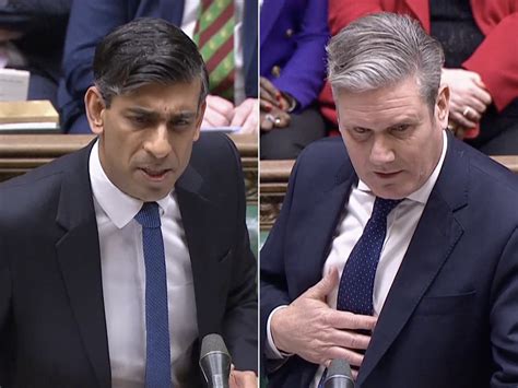 Rishi Sunak and Keir Starmer fight over spiraling NHS waiting lists at PMQs